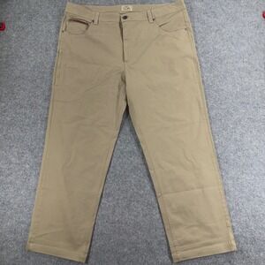 RailRiders LOA Life of Adventure Khaki Pants Mens 40 Cotton Spandex Chino Tan